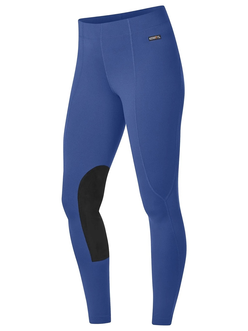 Kerrits Performance Equestrian Riding Tights Navy Blue Knee Patch Breeches Small